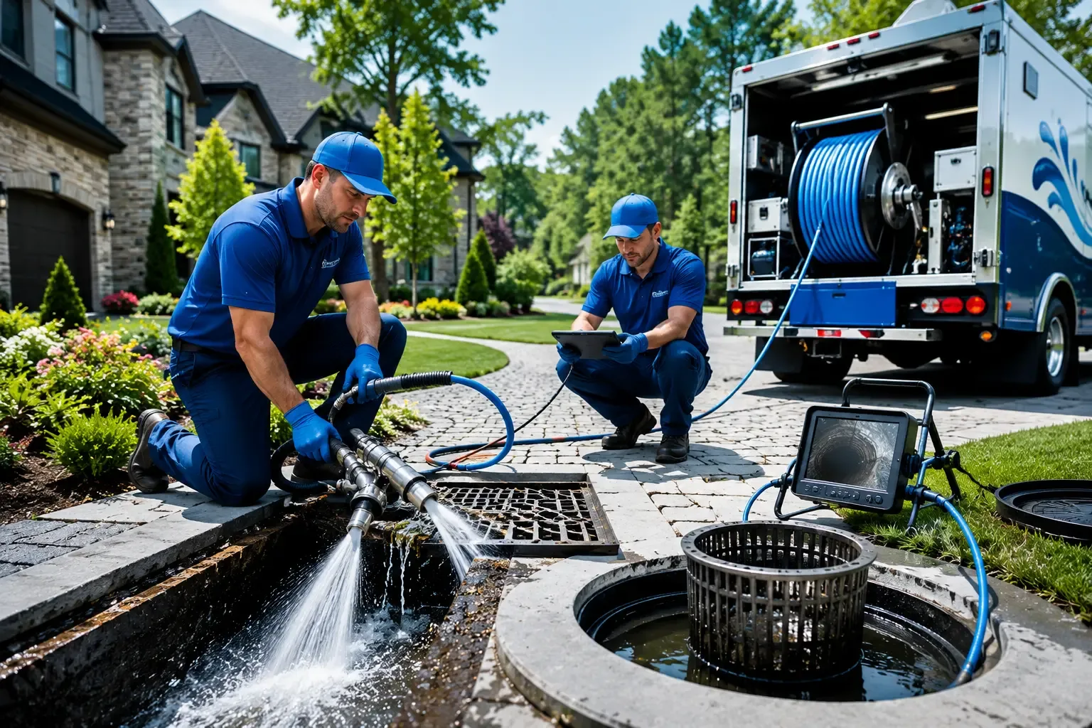 Local outdoor drain cleaning professionals in Spearville, KS