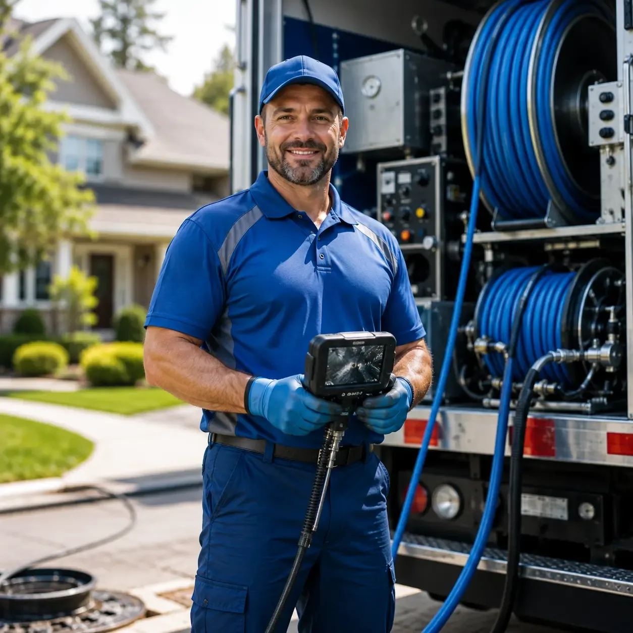 Local outdoor drain cleaning specialists in Spearville, KS